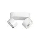 ceiling luminaire FEZ 2 flames IP20, white dimmable