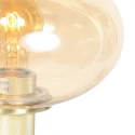 Steinhauer table lamp REFLEXION 1 flame E27 IP20, brass dimmable