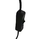 Steinhauer table lamp REFLEXION - Ø 14CM 1 flame, with switch, with plug E27 IP20, black matt 