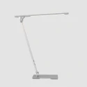 Steinhauer table lamp SERENADE rotatable, CCT Switch, tiltable, with touch dimmer IP20, steel brushed dimmable