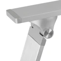 Steinhauer table lamp SERENADE rotatable, CCT Switch, tiltable, with touch dimmer IP20, steel brushed dimmable