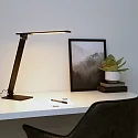 Steinhauer table lamp SERENADE rotatable, CCT Switch, tiltable, with touch dimmer IP20, black matt dimmable