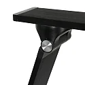 Steinhauer table lamp SERENADE rotatable, CCT Switch, tiltable, with touch dimmer IP20, black matt dimmable