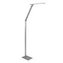 floor lamp SERENADE CCT Switch, adjustable, with touch dimmer IP20, brushed aluminium dimmable