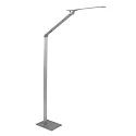 floor lamp SERENADE CCT Switch, adjustable, with touch dimmer IP20, brushed aluminium dimmable