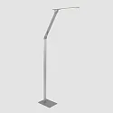 floor lamp SERENADE CCT Switch, adjustable, with touch dimmer IP20, brushed aluminium dimmable