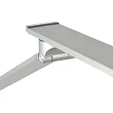 floor lamp SERENADE CCT Switch, adjustable, with touch dimmer IP20, brushed aluminium dimmable