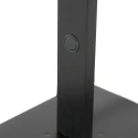 Mexlite desk lamp STEKK tiltable, with touch dimmer IP20, black matt dimmable