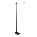 floor lamp STEKK tiltable, with touch dimmer IP20, black matt dimmable