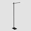Mexlite floor lamp STEKK tiltable, with touch dimmer IP20, black matt dimmable