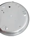 Steinhauer pendant luminaire RINGLEDE - Ø 48CM large, round, direct / indirect IP20, silver brushed dimmable