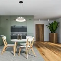 Steinhauer pendant luminaire RINGLEDE - Ø 48CM large, round, direct / indirect IP20, silver brushed dimmable