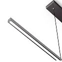 Mexlite Pendant luminaire LIGHT STRIPE, 1 flame, 2700K, white