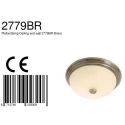 Steinhauer Steinhauer Wall and ceiling luminaire CEILING AND WALL, 1 flame, bronze