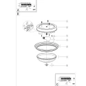 Steinhauer Steinhauer Wall and ceiling luminaire CEILING AND WALL, 1 flame, bronze