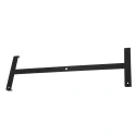 Mexlite pendant luminaire BUCKLEY 4 flames, with shelf E27 IP20, black matt dimmable