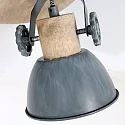 Mexlite Mexlite Spot GEARWOOD, 3 flames, grey