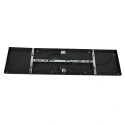 Steinhauer Steinhauer Pendant luminaire REFLEXION, 5 flames, smoky, fitting black