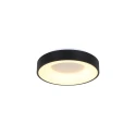 Steinhauer ceiling luminaire RINGLEDE - Ø 30CM small, round, direct / indirect IP20, black matt dimmable