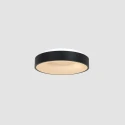 Steinhauer ceiling luminaire RINGLEDE - Ø 30CM small, round, direct / indirect IP20, black matt dimmable
