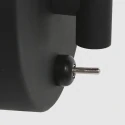wall luminaire NATASJA with switch, with flex arm GU10 IP20, steel brushed dimmable