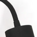 wall luminaire NATASJA with switch, with flex arm GU10 IP20, steel brushed dimmable