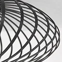 anne light & home ceiling luminaire DUNBAR 1 flame, round E27 IP20, black matt dimmable