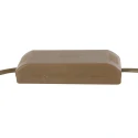 Steinhauer table lamp ANCILLA 1 flame, short, with switching function, conical E27 IP20, brushed bronze dimmable
