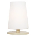 table lamp ANCILLA 1 flame, small E27 IP20, creme 