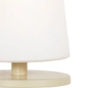 table lamp ANCILLA 1 flame, small E27 IP20, creme 