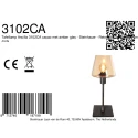 Steinhauer table lamp ANCILLA 1 flame, large E14 IP20, cocoa 