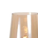 Steinhauer table lamp ANCILLA 1 flame, small E27 IP20, cocoa 