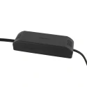 Steinhauer table lamp ANCILLA 1 flame, short, with switching function, conical E27 IP20, black matt dimmable