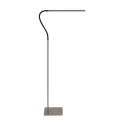 Mexlite floor lamp SERPENT with flex arm, with touch dimmer IP20, steel brushed dimmable