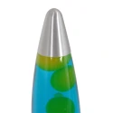 Mexlite table lamp VOLCAN with switch, conical E14 IP20, steel brushed 