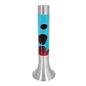 table lamp VOLCAN cylindrical, with switch E14 IP20, steel brushed 