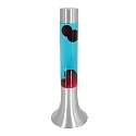 table lamp VOLCAN cylindrical, with switch E14 IP20, steel brushed 