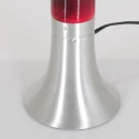 table lamp VOLCAN cylindrical, with switch E14 IP20, steel brushed 