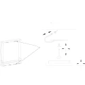 Steinhauer pendant luminaire TØR 6 flames, with shelf IP20, black matt dimmable