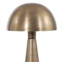 Steinhauer table lamp PIMPERNEL down, round, with switch, with plug, conical E27 IP20, bronze 