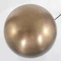 Steinhauer table lamp PIMPERNEL down, round, with switch, with plug, conical E27 IP20, bronze 