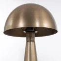 Steinhauer table lamp PIMPERNEL down, round, with switch, with plug, conical E27 IP20, bronze 