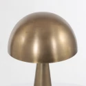 Steinhauer table lamp PIMPERNEL down, round, with switch, with plug, conical E27 IP20, bronze 