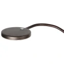 floor lamp PLATU 1 flame IP20, brown dimmable