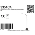 floor lamp PLATU 1 flame IP20, brown dimmable