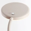 Mexlite floor lamp PLATU 1 flame IP20, creme dimmable