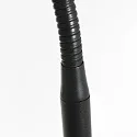 Mexlite floor lamp PLATU with flex arm, with touch dimmer IP20, black matt dimmable