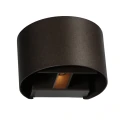 Steinhauer wall luminaire MURO 1 flame, round G9 IP20, cocoa dimmable