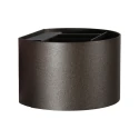Steinhauer wall luminaire MURO 1 flame, round G9 IP20, cocoa dimmable