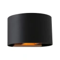 Steinhauer wall luminaire MURO up / down, round, adjustable G9 IP20, black matt dimmable